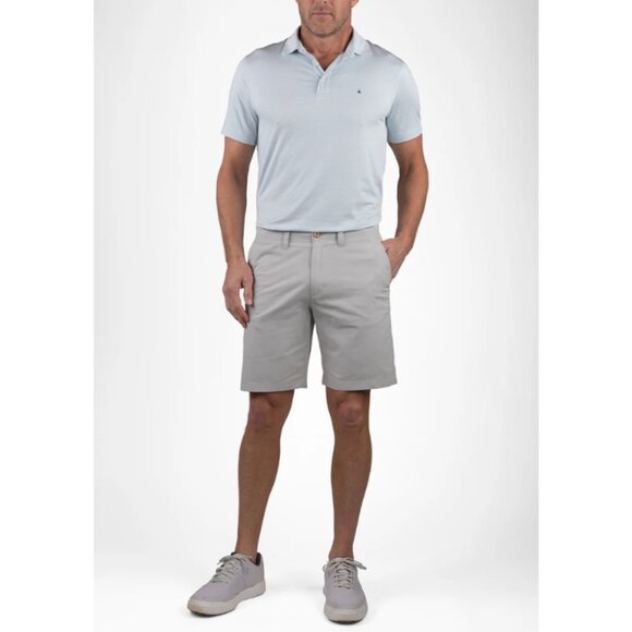 Tailor Vintage NWT Men's Quiet Gray Airotec NEW CANAAN SLIM FIT Shorts, Size 40 - Picture 1 of 6